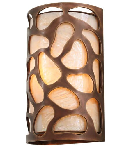 Kalco Gramercy Wall Sconce in Copper Patina