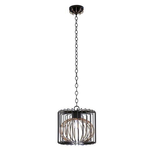 Kalco Metro Iii Pendant Light in Bronze Gold