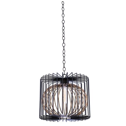 Kalco Metro Iii Pendant Light in Bronze Gold