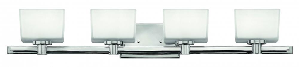 Hinkley Taylor 4-Light Bathroom Vanity Light in Chrome