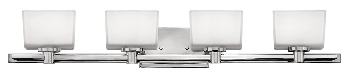 Hinkley Taylor 4-Light Bathroom Vanity Light in Chrome