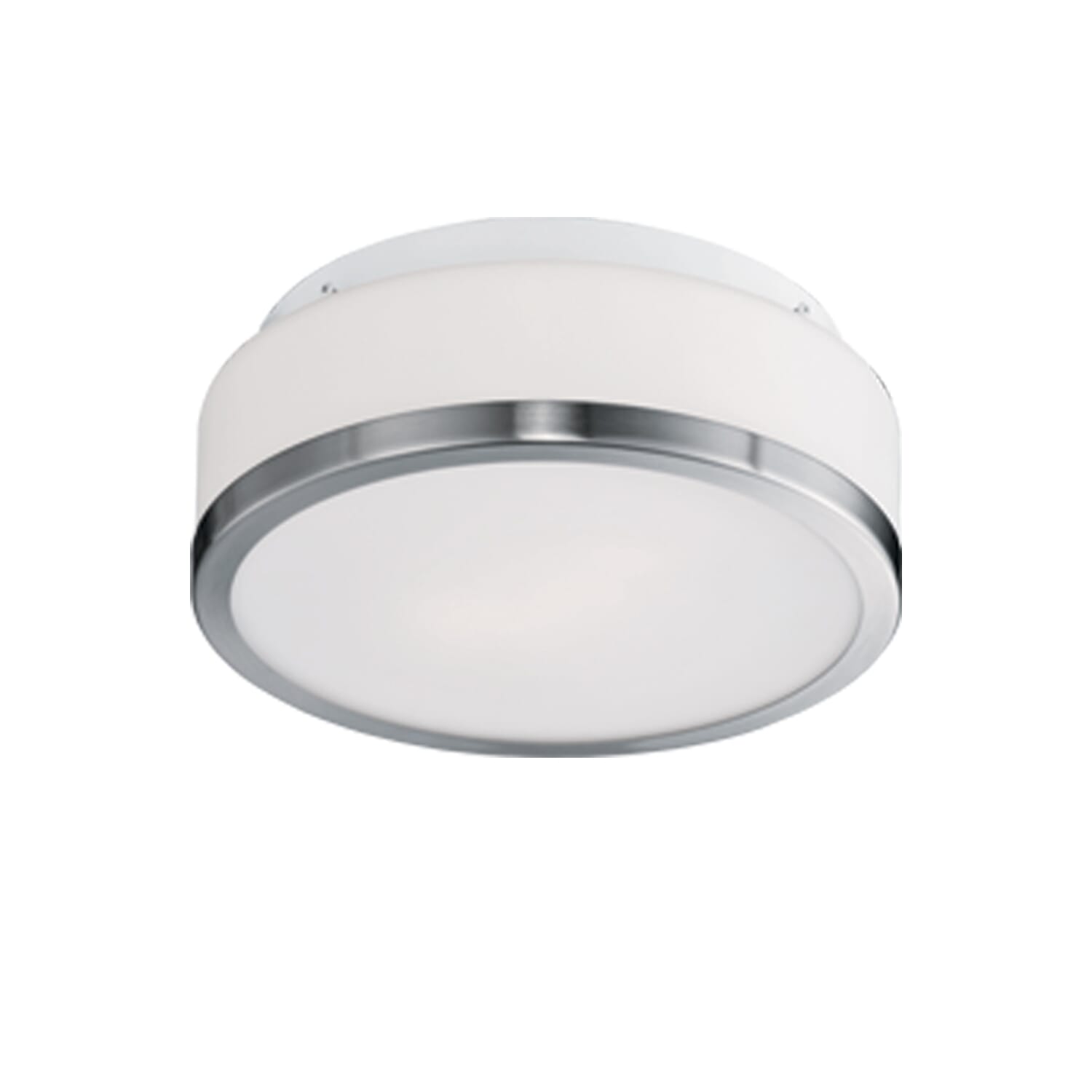 Kuzco Charlie 2-Light Ceiling Light in Nickel