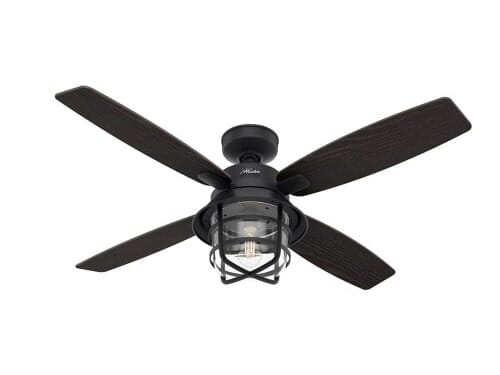 Hunter Port Royale 52" Indoor/Outdoor Ceiling Fan in Natural Iron