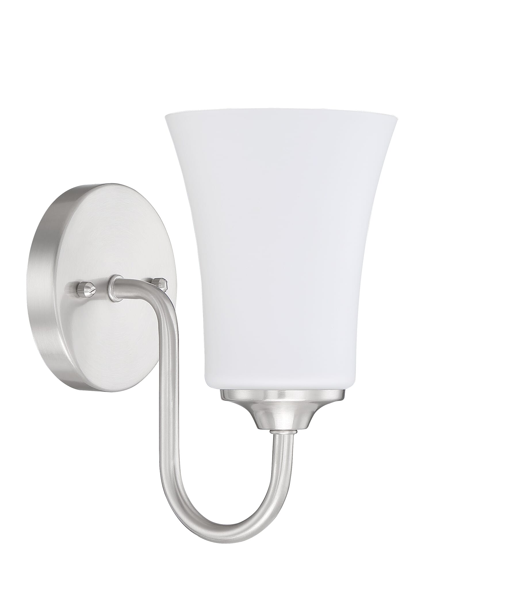 Craftmade Gwyneth Wall Sconce in Brushed Polished Nickel