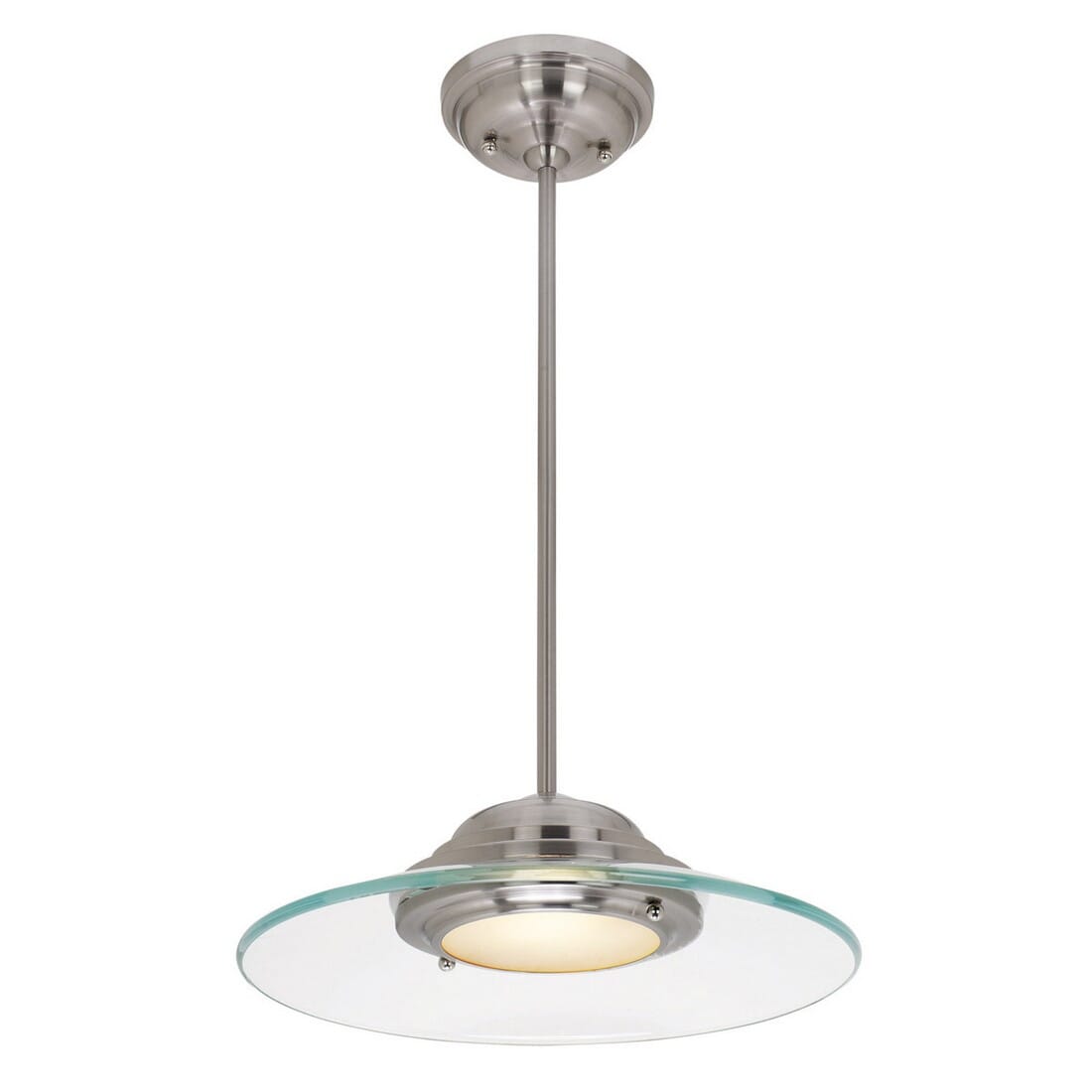 Access Phoebe Ceiling Light in Brushed Steel