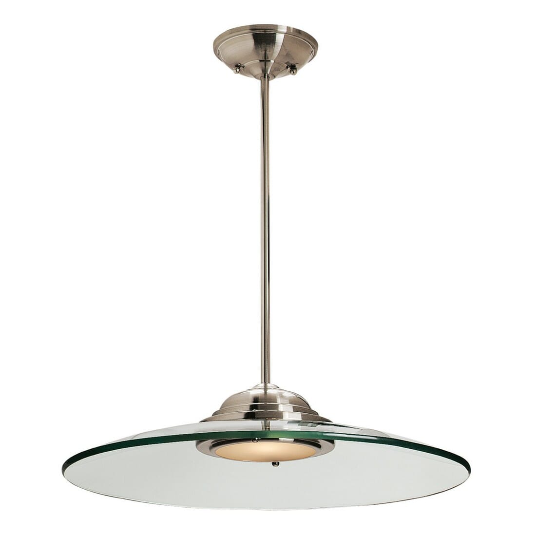 Access Phoebe Ceiling Light in Brushed Steel