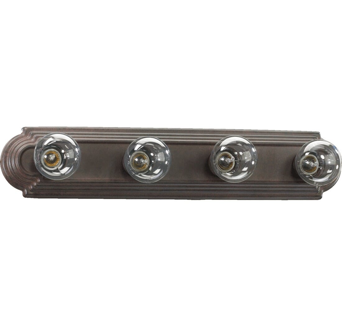 Quorum Quorum Home 4-Light 5" Bathroom Vanity Light in Toasted Sienna