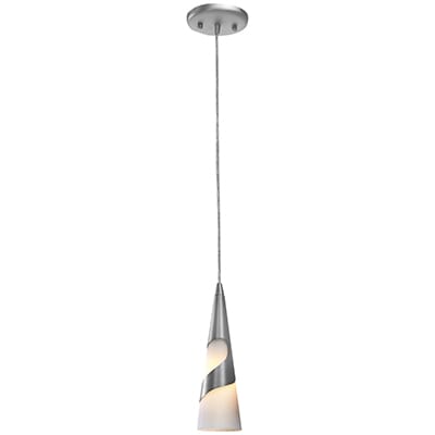 Access Onyx 5" Pendant Light in Brushed Steel