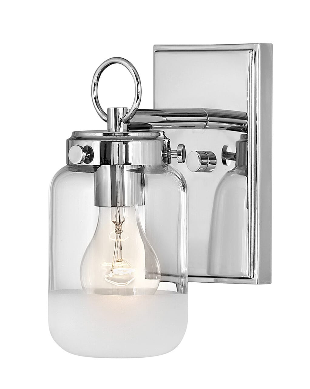 Hinkley Penley 6" Bathroom Vanity Light in Polished Nickel