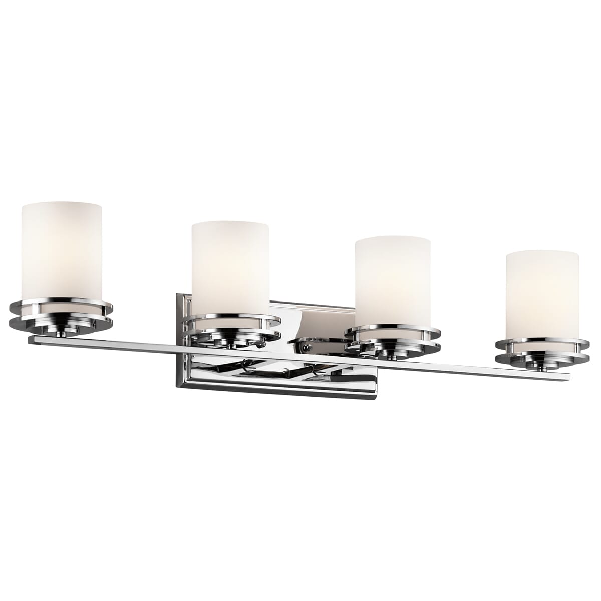 Kichler Hendrik 4-Light Bathroom Vanity Light in Chrome