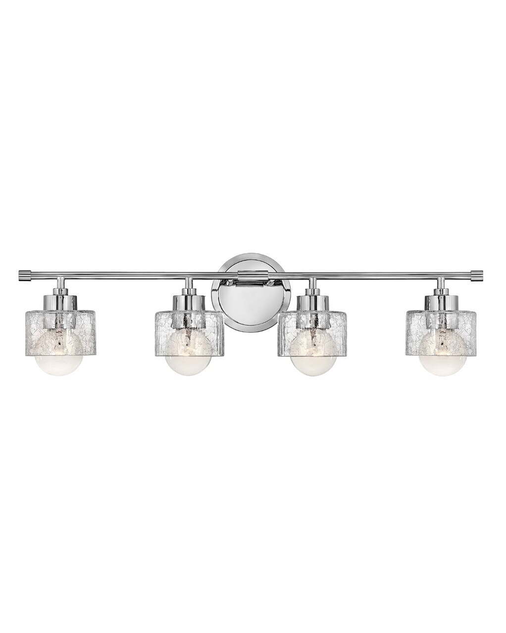 Hinkley Maeve 4-Light 30" Bathroom Vanity Light in Chrome