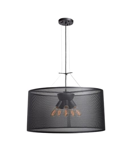 Access Epic 6-Light Pendant Light in Black