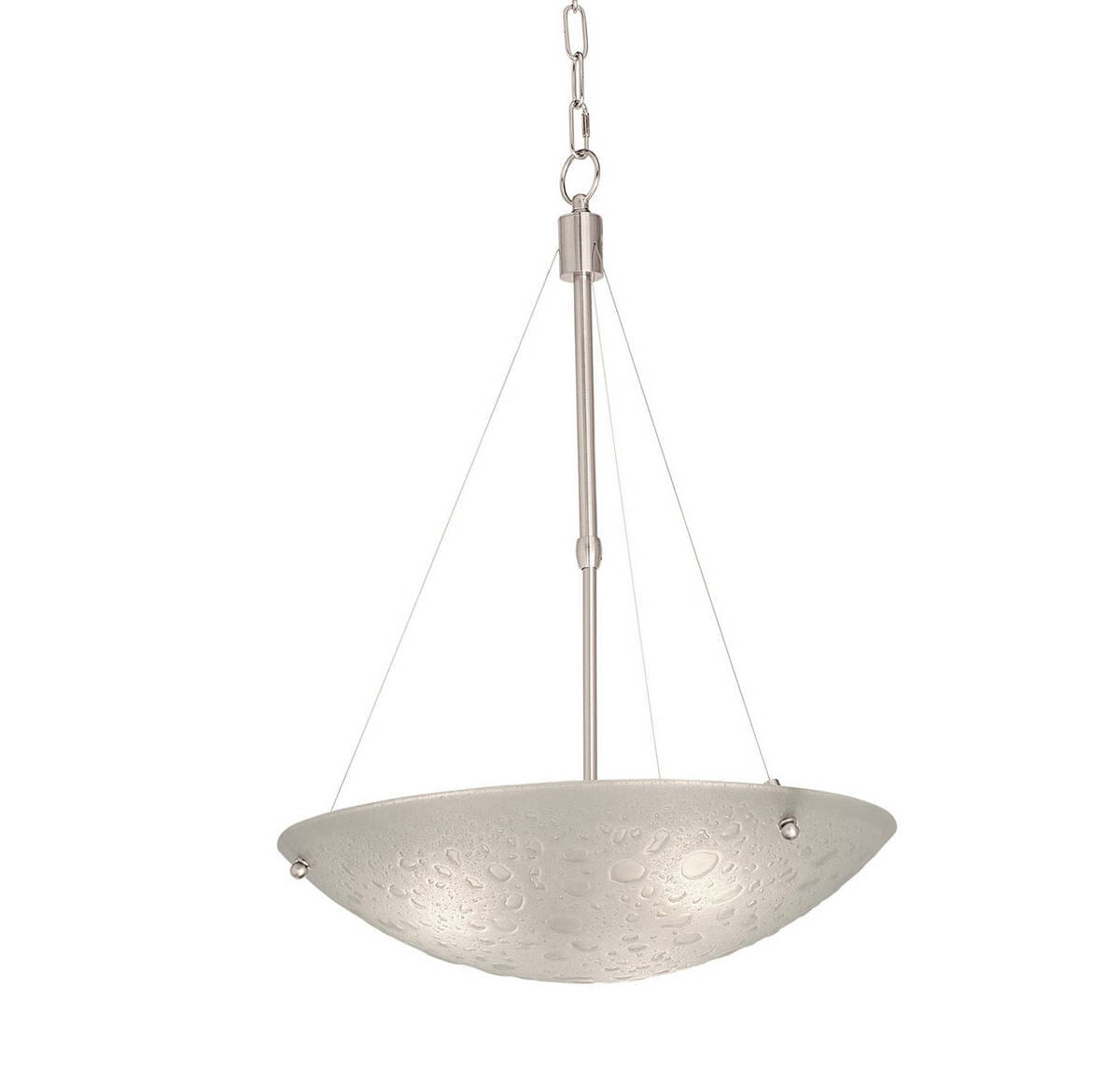 Kalco Cirrus 20" Pendant in Satin Nickel