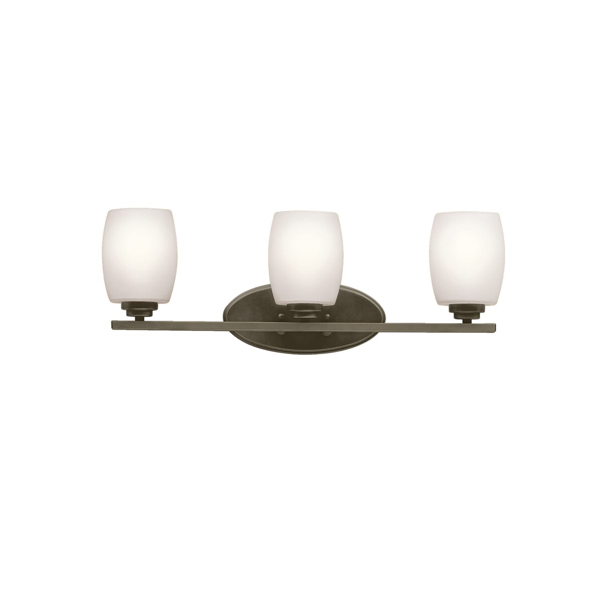 Kichler Eileen 3-Light Bathroom Vanity Light in Olde Bronze