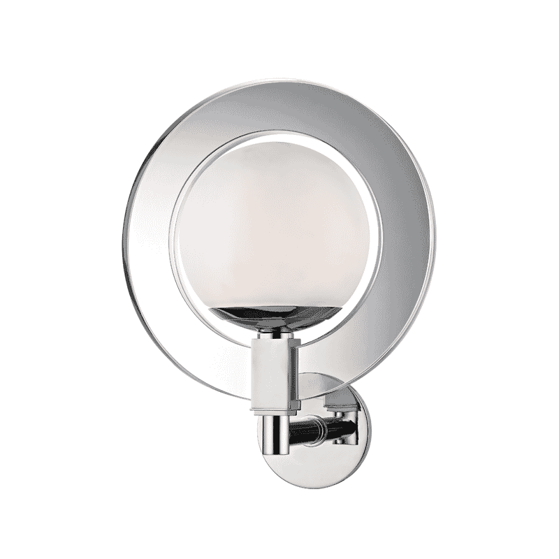 Hudson Valley Caswell 16" Wall Sconce in Polished Nickel