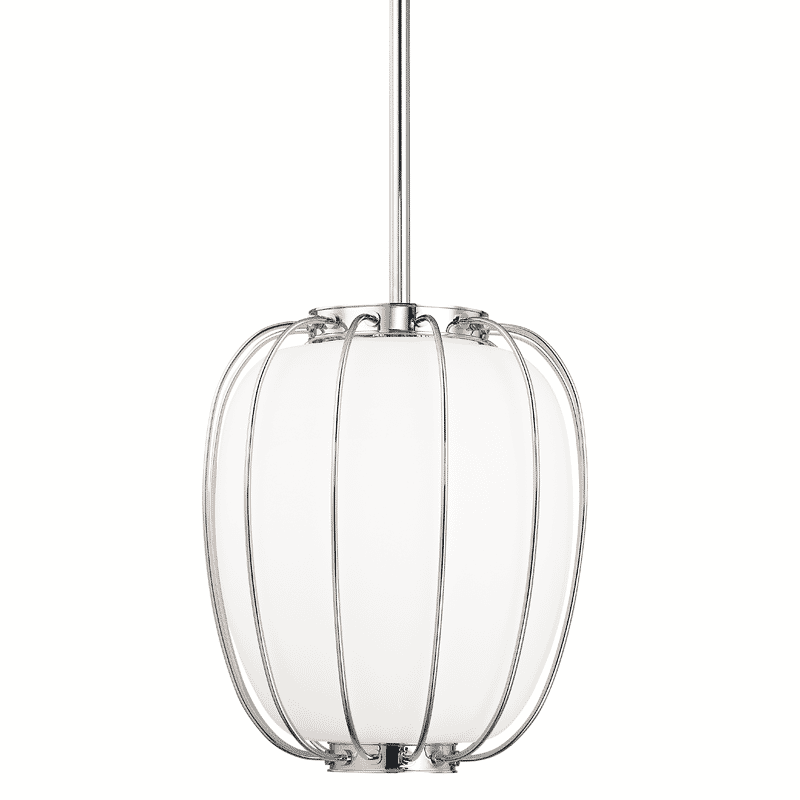 Hudson Valley Ephron 20" Pendant Light in Polished Nickel