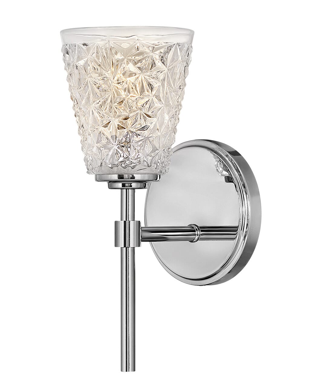 Hinkley Amabelle 6" Bathroom Vanity Light in Chrome