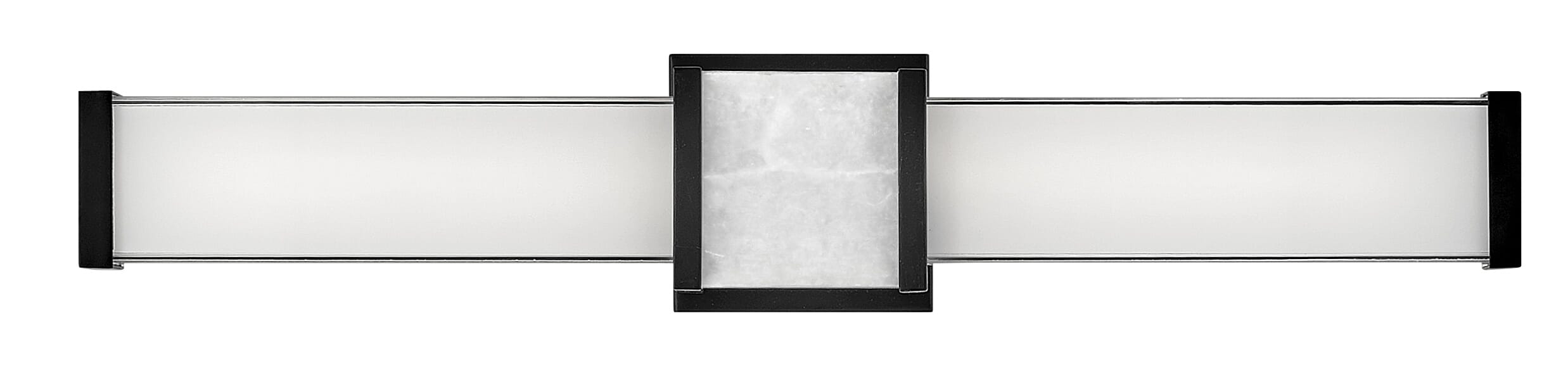 Hinkley Pietra LED 25" Bathroom Vanity Light in Black