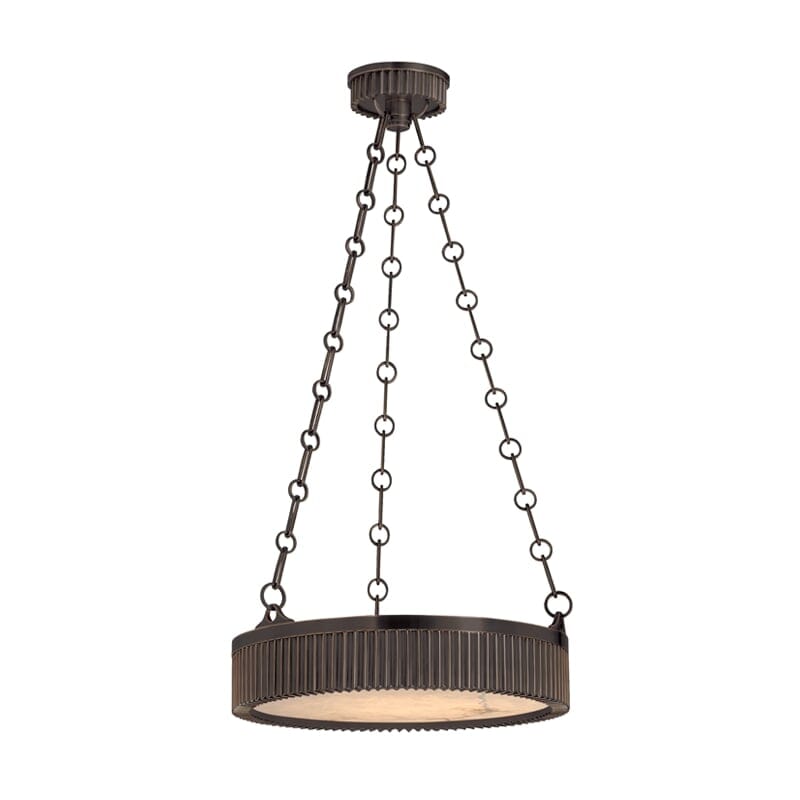 Hudson Valley Lynden 4-Light 11" Pendant Light in Distressed Bronze