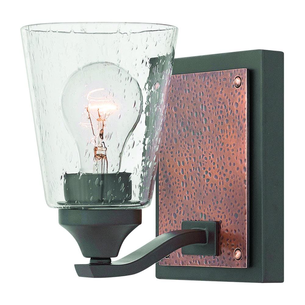 Hinkley Jackson 1-Light Bathroom Wall Sconce in Buckeye Bronze