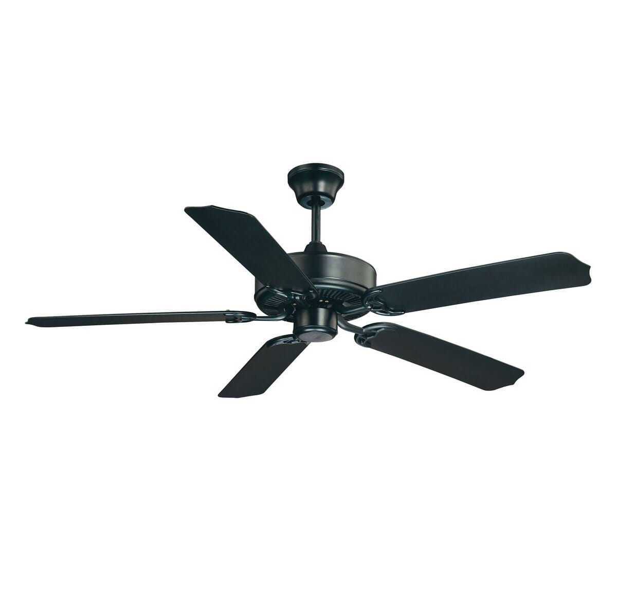 Trade Winds Reading Ceiling Fan in Black