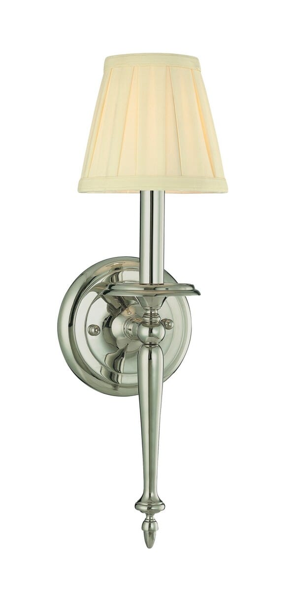 Hudson Valley Jefferson 17" Wall Sconce in Polished Nickel