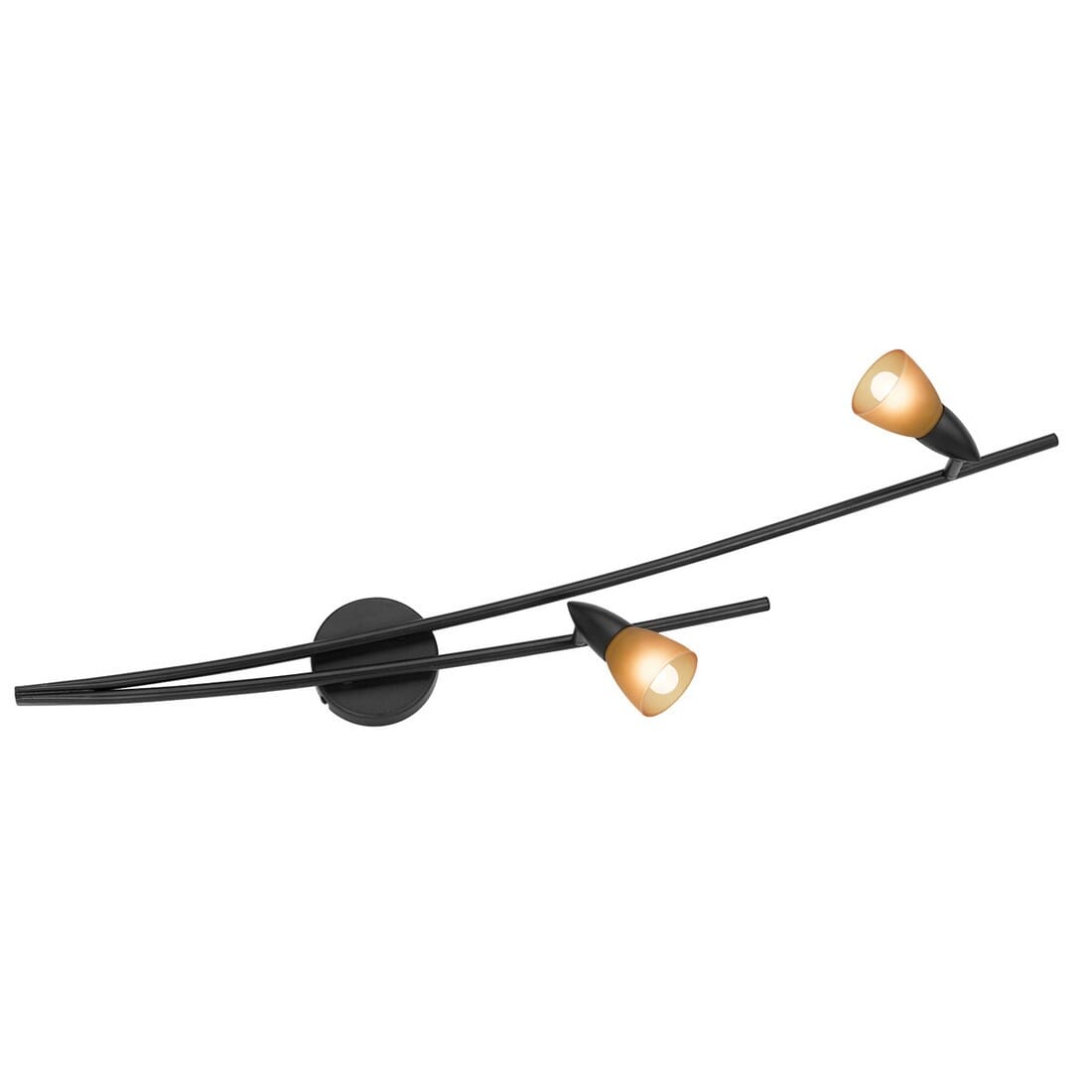 Access Lighting Iris 2-Light Wall Fixture in Oil Rubbed Bronze