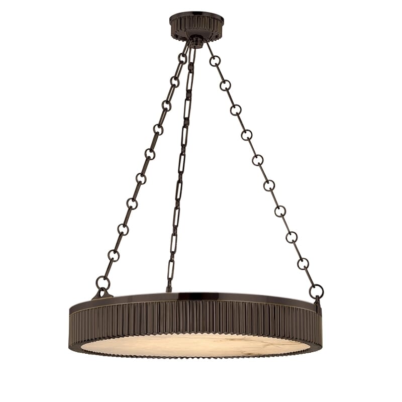 Hudson Valley Lynden 5-Light 8" Pendant Light in Distressed Bronze