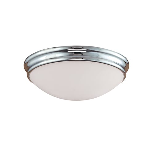 Millennium Lighting 5000 Series 1-Light Flush Mount in Chrome