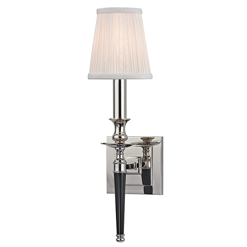 Hudson Valley Salina 17" Wall Sconce in Polished Nickel