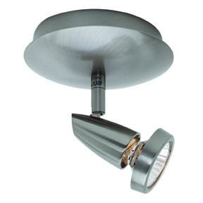 Access Mirage Ceiling Light in Brushed Steel