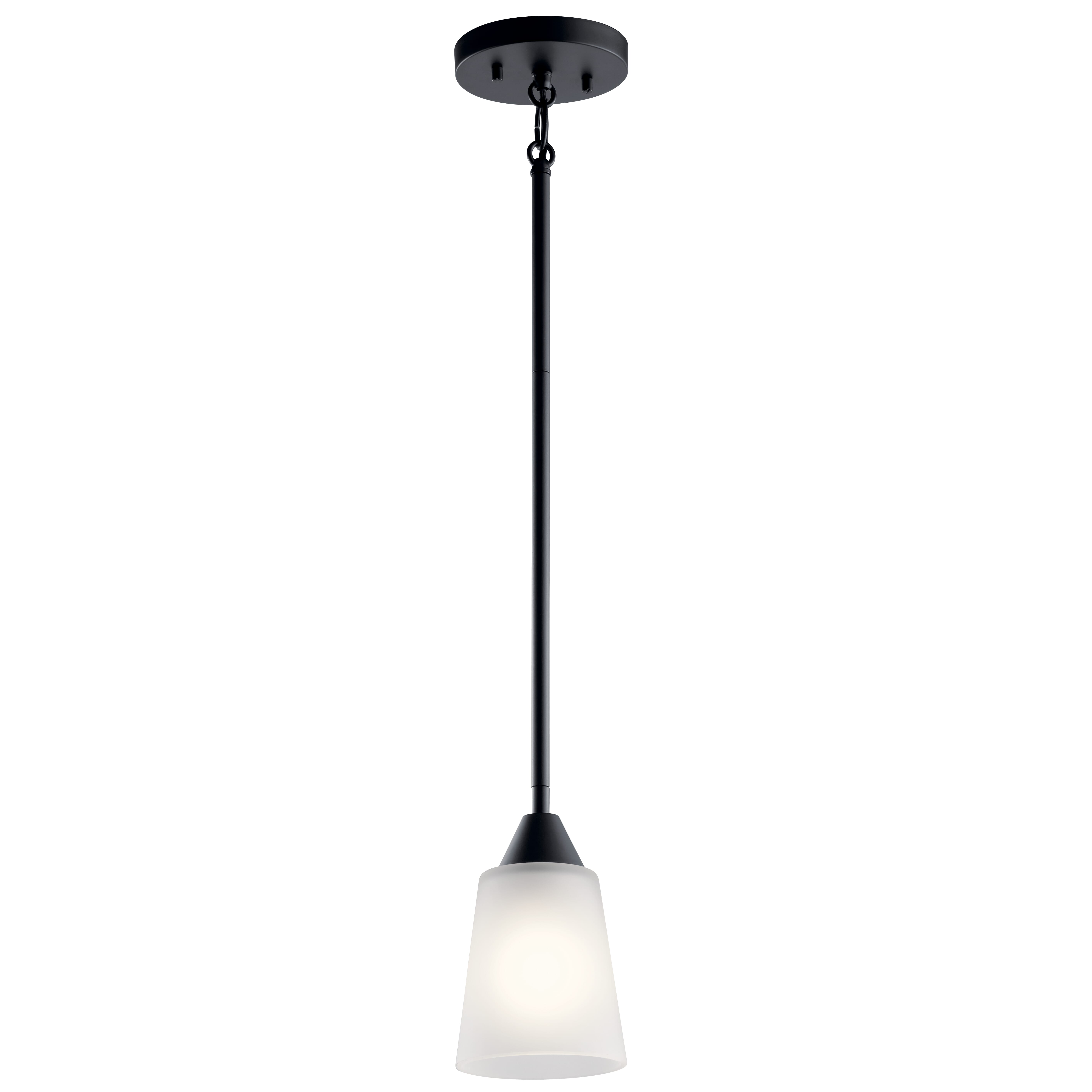 Kichler Skagos 5" Pendant Light in Black