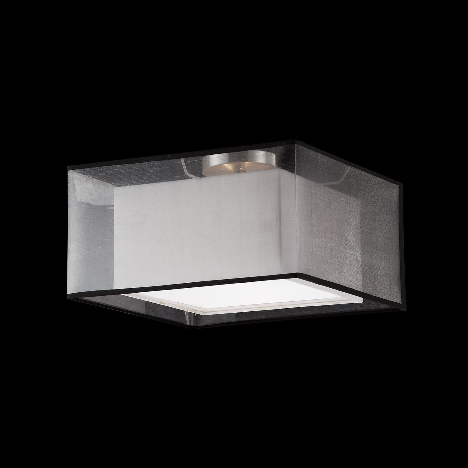 Kuzco Zircon 2-Light Ceiling Light in Nickel