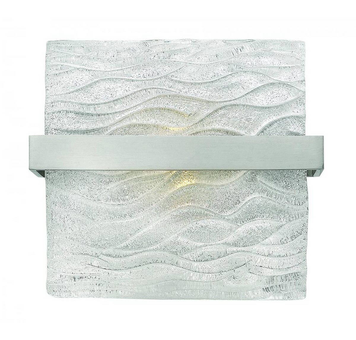 Hinkley Chloe 1-Light Bathroom Wall Sconce in Brushed Nickel