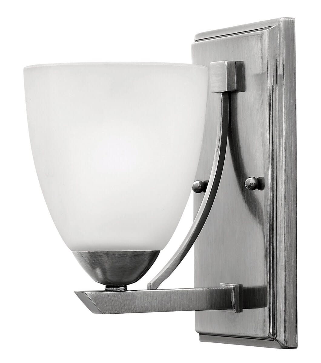 Hinkley Pinnacle  Bathroom Wall Sconce in Antique Nickel