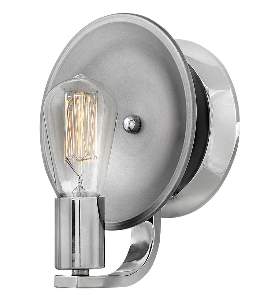 Hinkley Boyer 1-Light Sconce in Polished Nickel