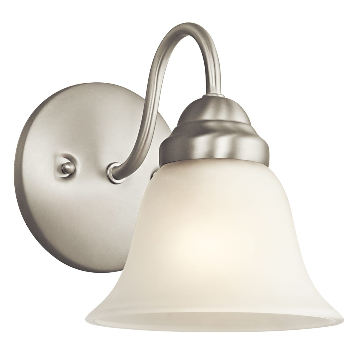 Kichler Wynberg 1-Light 7.5" Wall Bracket in Brushed Nickel