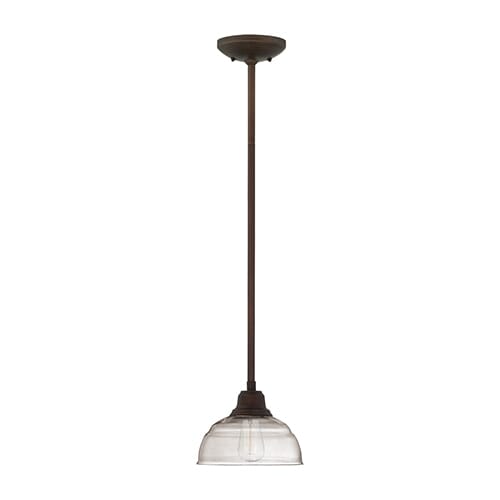 Millennium Lighting Neo-Industrial 1-Light Mini-Pendant in Rubbed Bronze