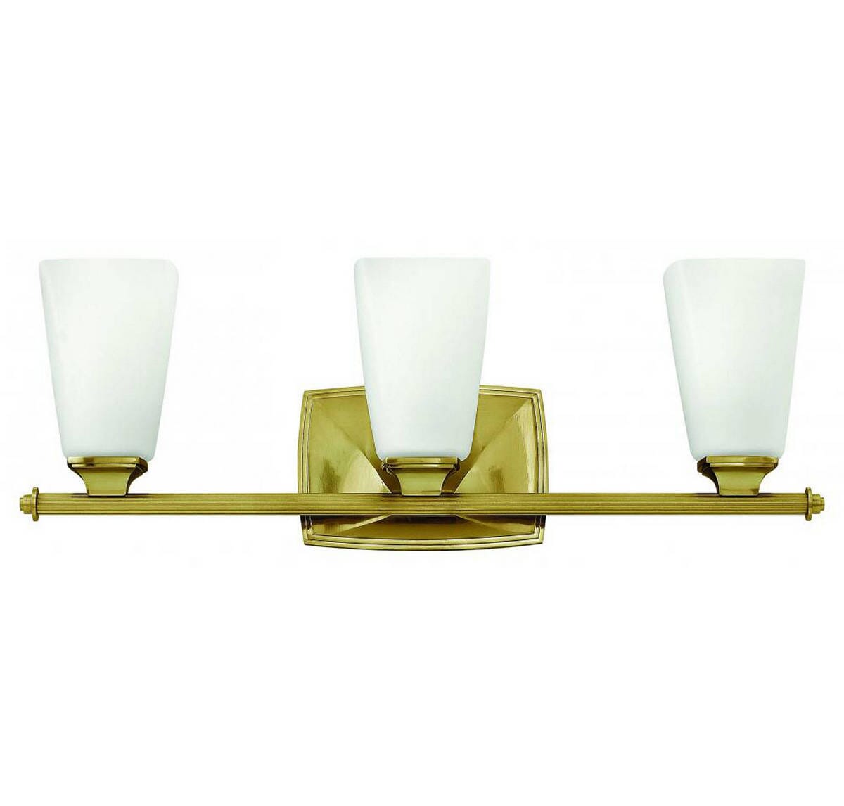 Hinkley Darby 3-Light Bathroom Vanity Light in Brushed Caramel