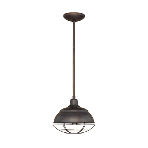 Millennium Lighting Neo-Industrial 1-Light Pendant in Bronze