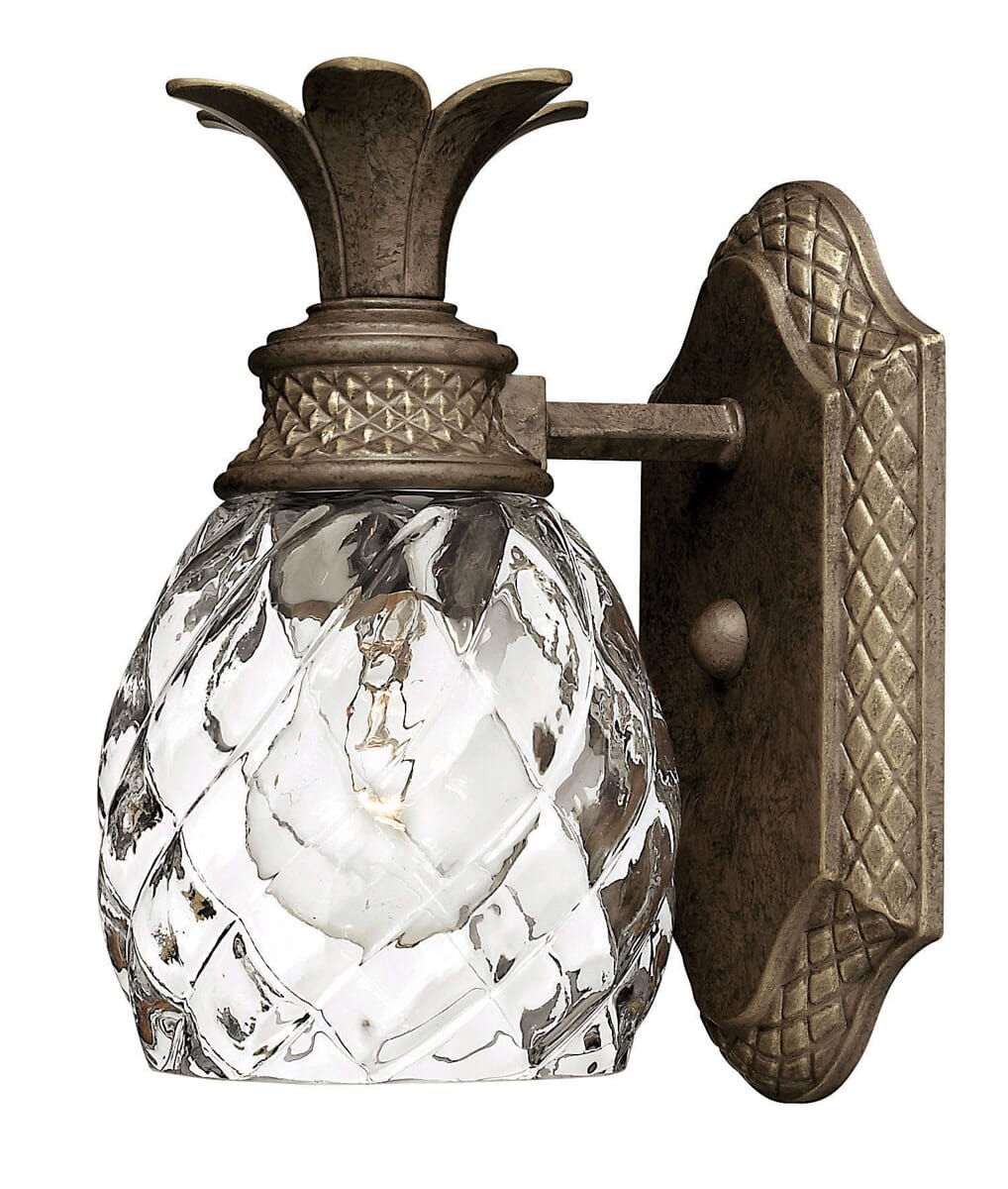 Hinkley Plantation Wall Sconce in Pearl Bronze