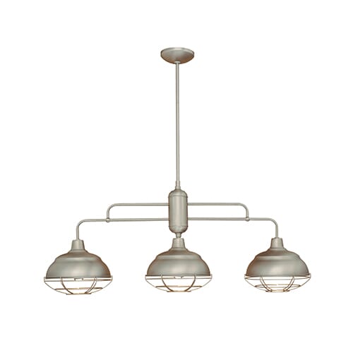 Millennium Lighting Neo-Industrial 3-Light Island in Chrome