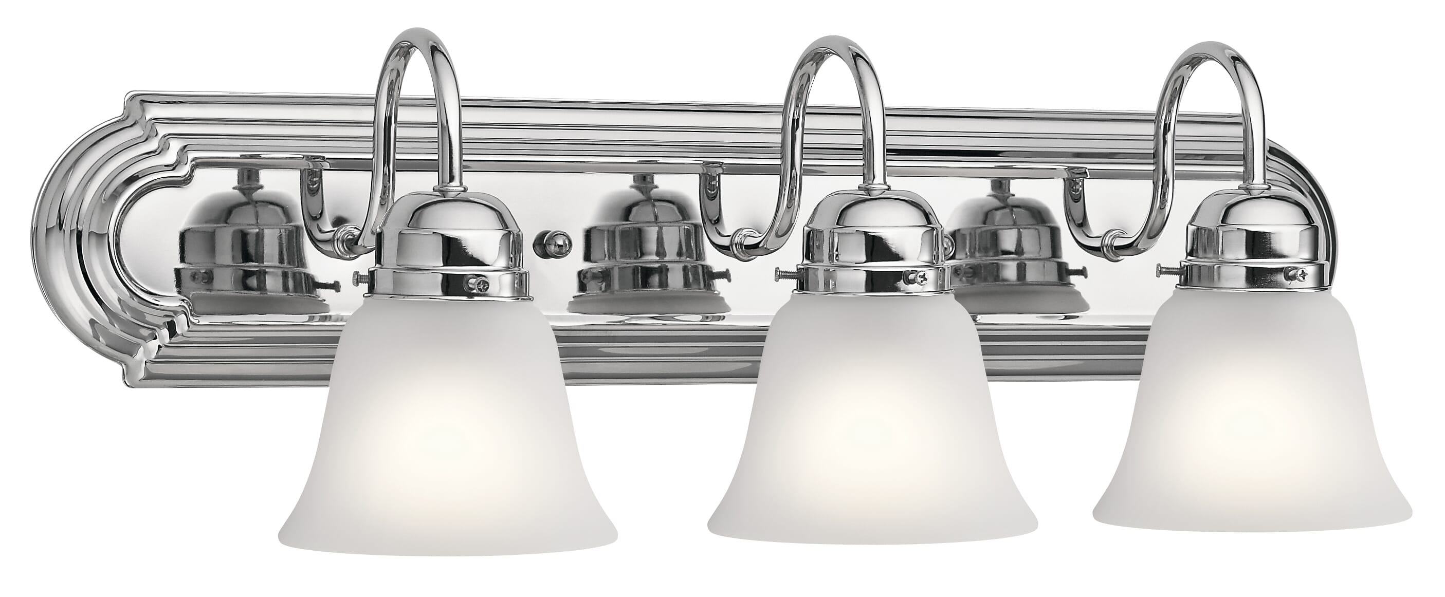 Kichler Bathroom Vanity Light 3-Light in Chrome