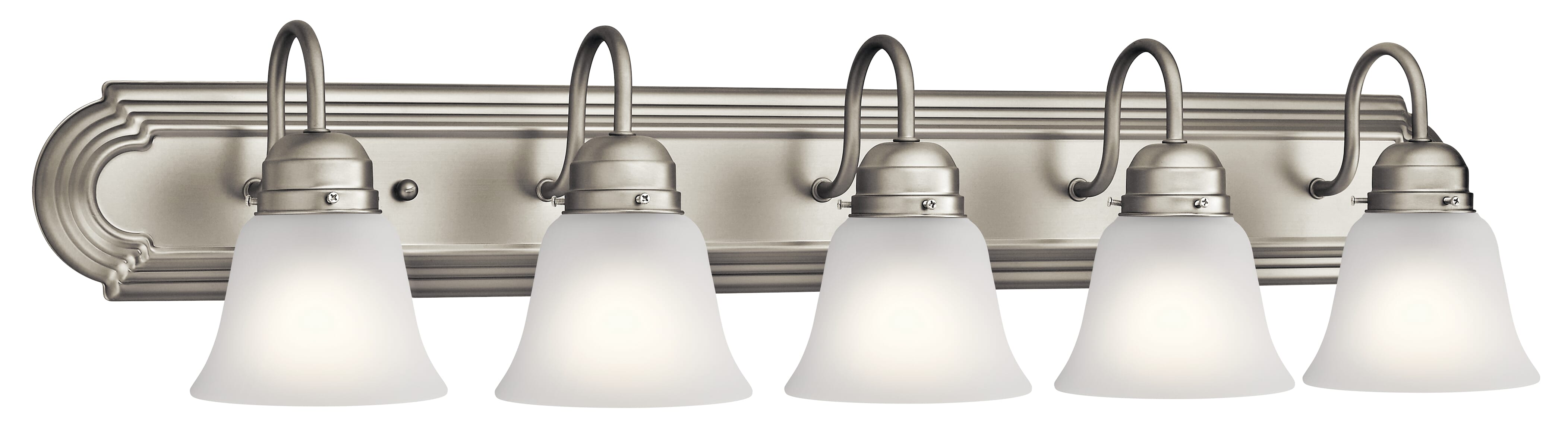 Kichler Bathroom Vanity Light 5-Light in Brushed Nickel