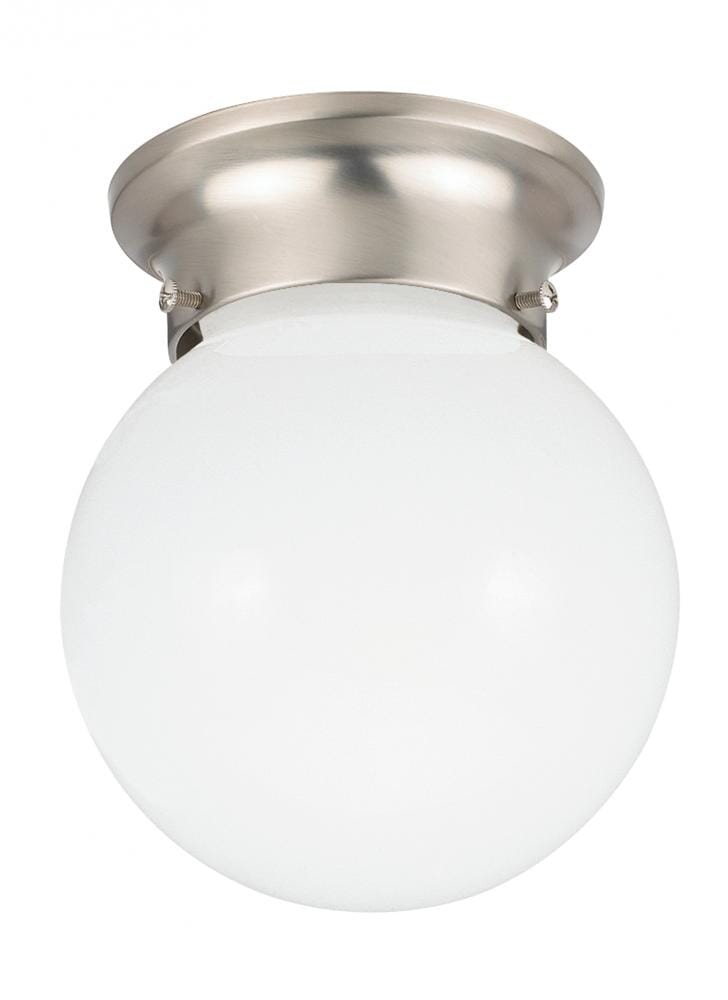 Sea Gull Tomkin Ceiling Light in Brushed Nickel