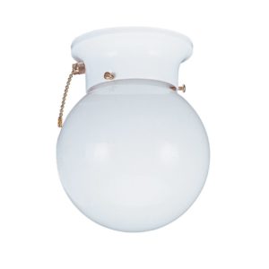 Sea Gull Tomkin Ceiling Light in White