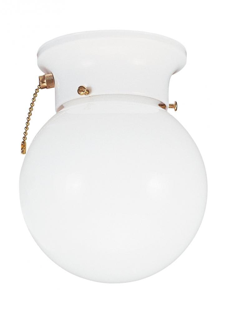 Sea Gull Tomkin Ceiling Light in White