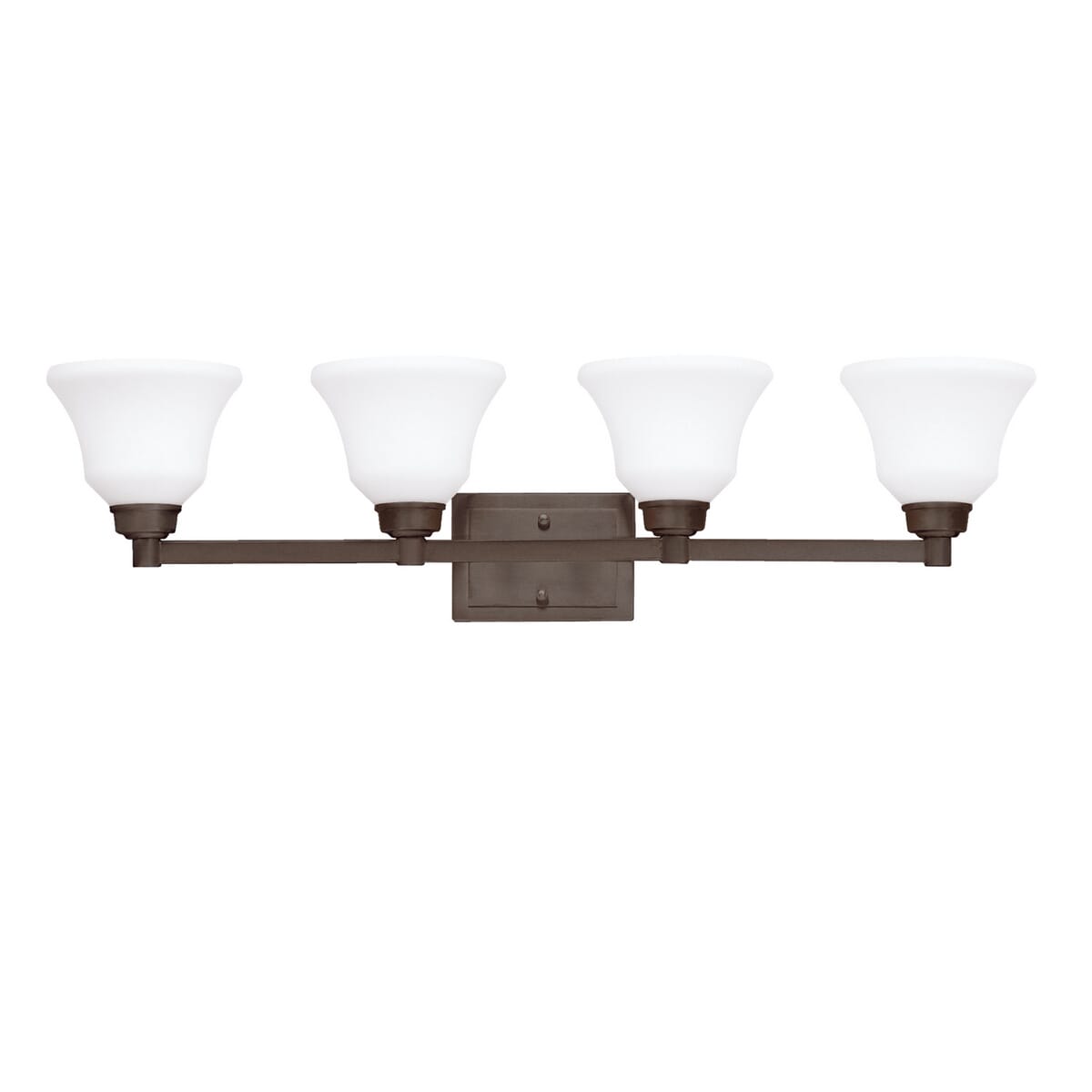 Kichler Langford 4-Light Bathroom Vanity Light Wall in Olde Bronze
