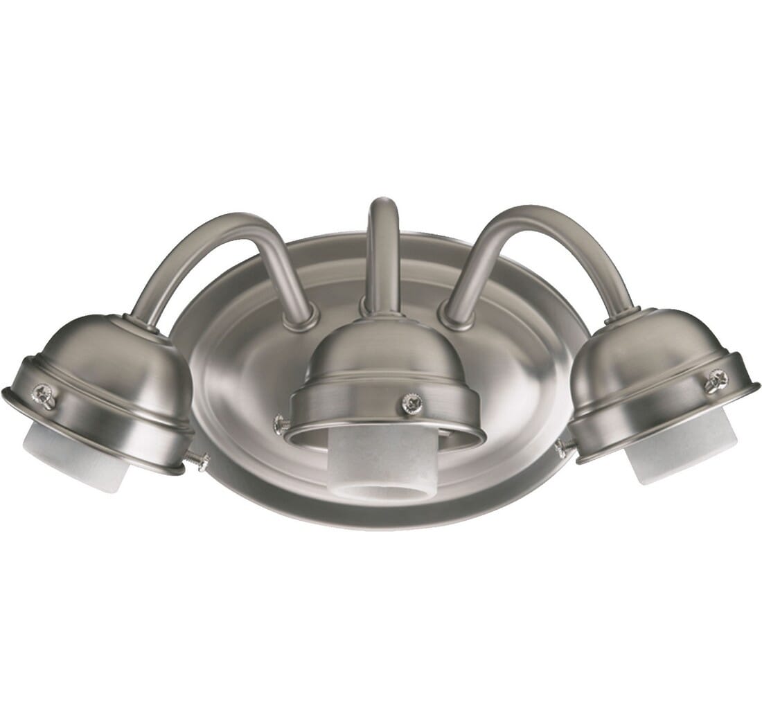 Quorum 3-Light 5" Wall Sconce in Satin Nickel