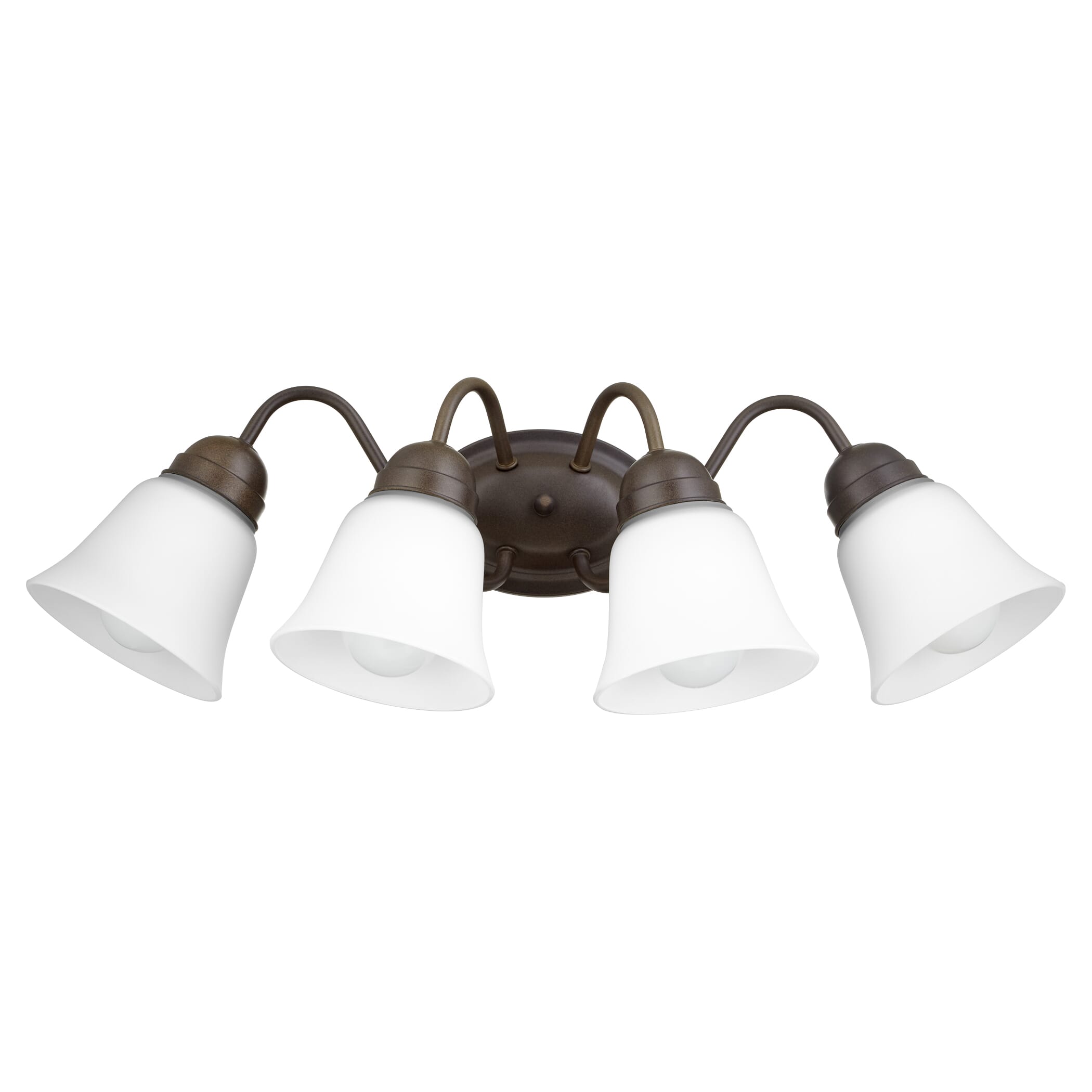 Quorum Traditional 4-Light 8" Wall Sconce in Oiled Bronze